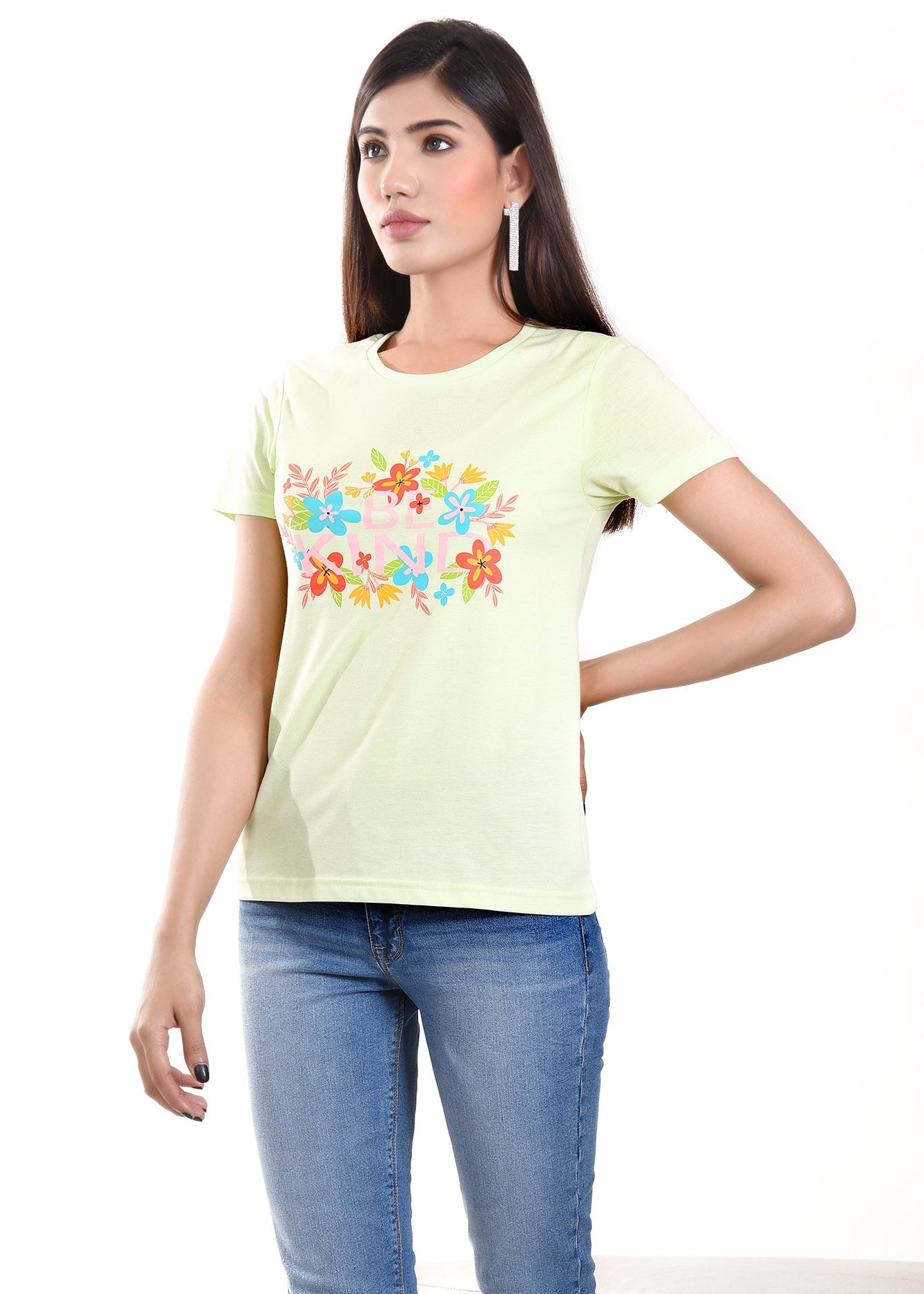 Picture of FRONT PRINTING T-SHIRT LDS-A1646 - Chenone Official - Online Shopping