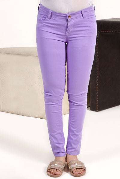 CASUAL TROUSER LILAC LT-1004
