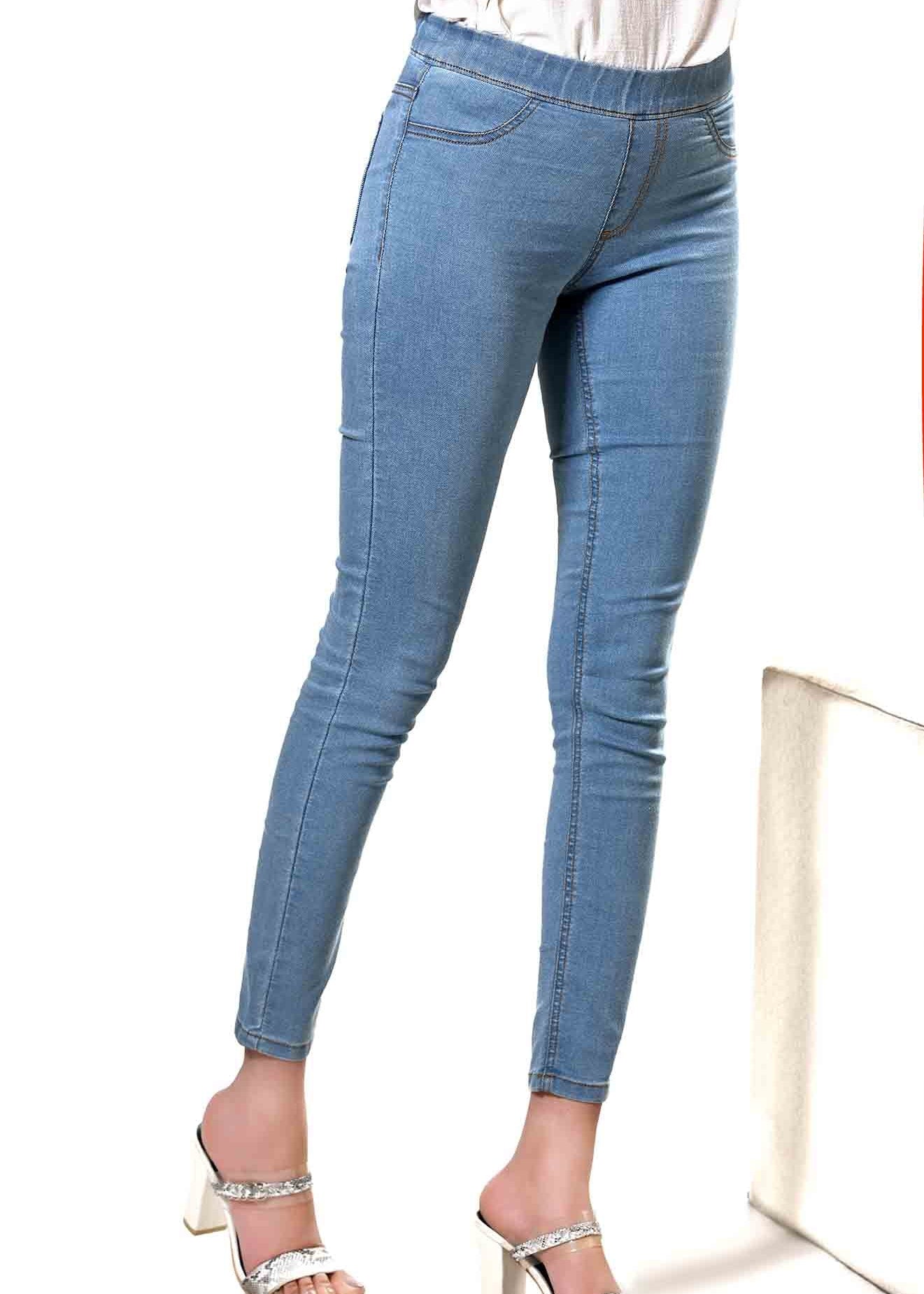 Picture of FITTED JEGGING L/BLUE LT-1033 - Chenone Official - Online Shopping