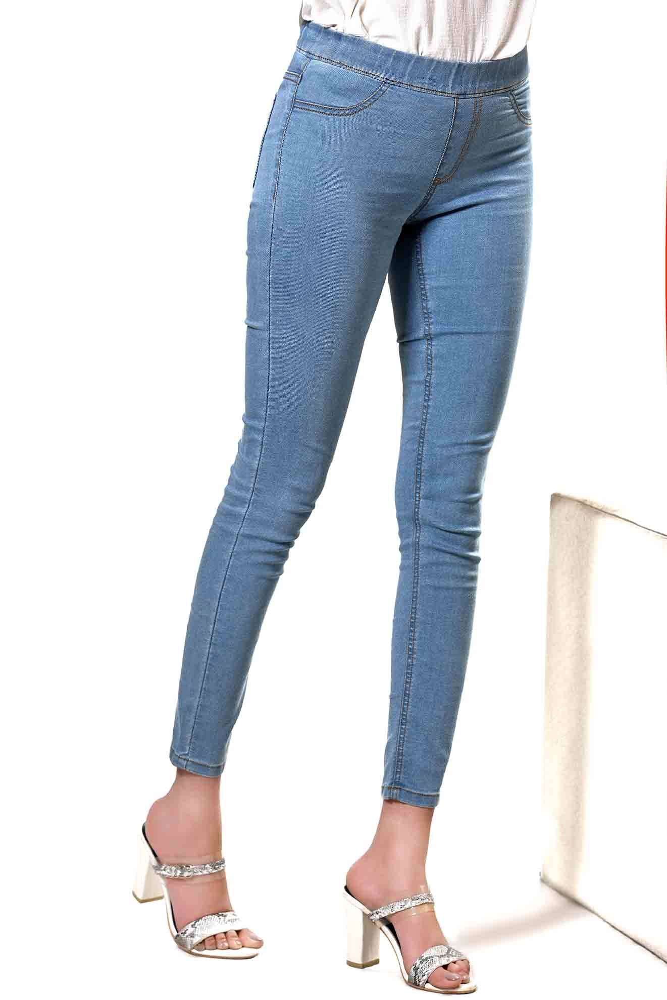 FITTED JEGGING L/BLUE LT-1033