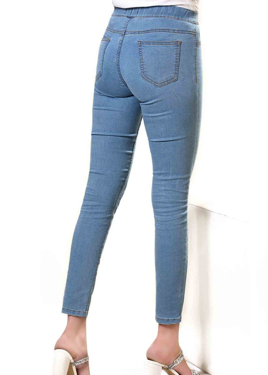 Picture of FITTED JEGGING L/BLUE LT-1033 - Chenone Official - Online Shopping