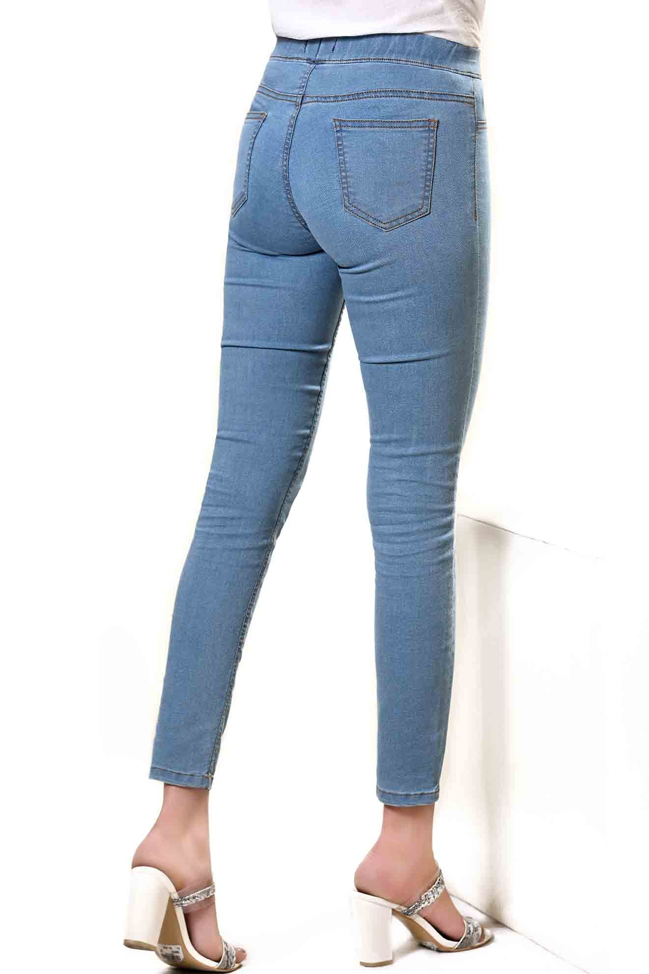 FITTED JEGGING D/BLUE LT-1033 – Chenone Official