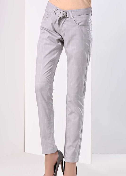 Picture of CASUAL TROUSER GREY CHECK LT-1036 - Chenone Official - Online Shopping