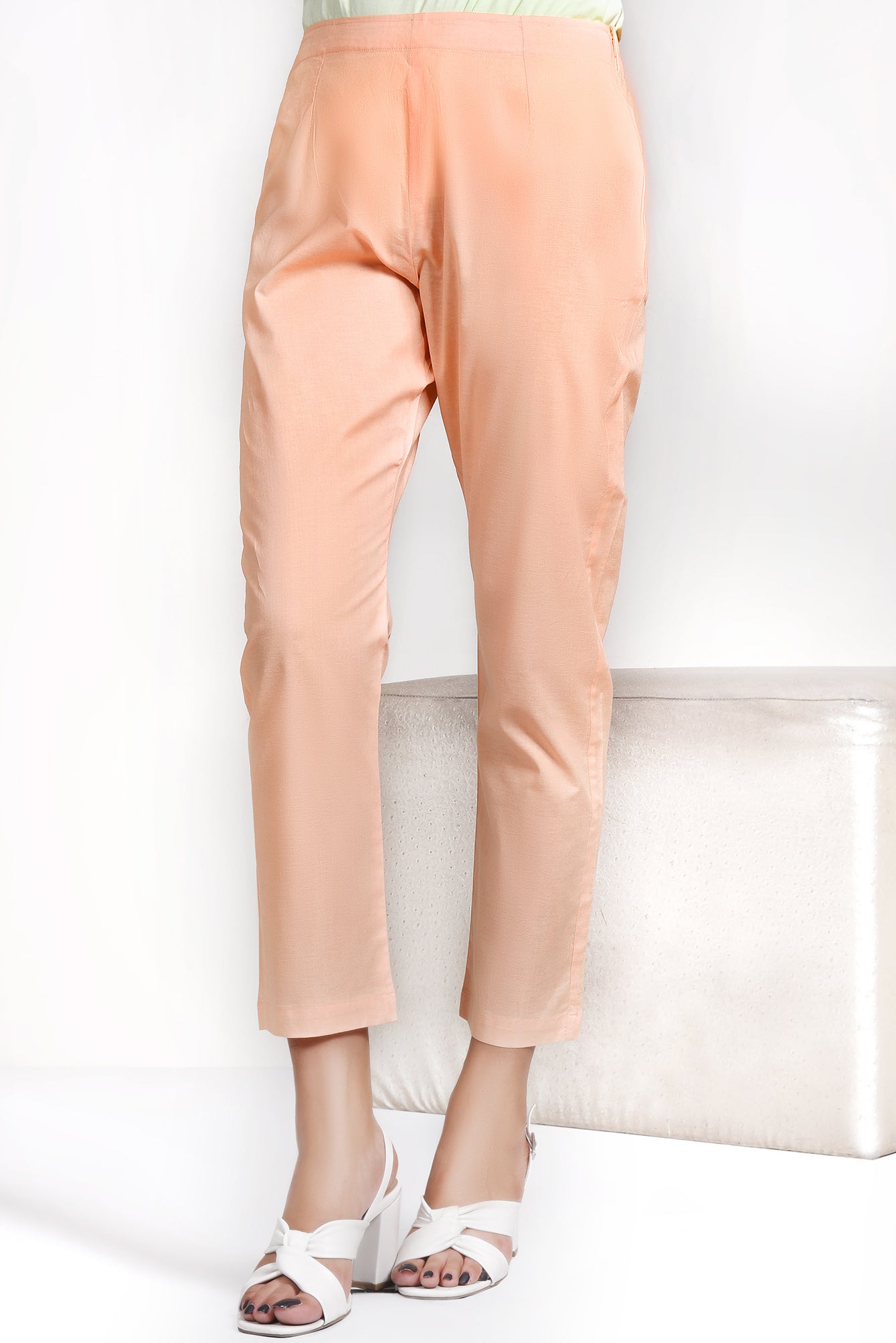 Picture of CAMBRIC COTTON TROUSER PEACH LT-1045 - Chenone Official - Online Shopping