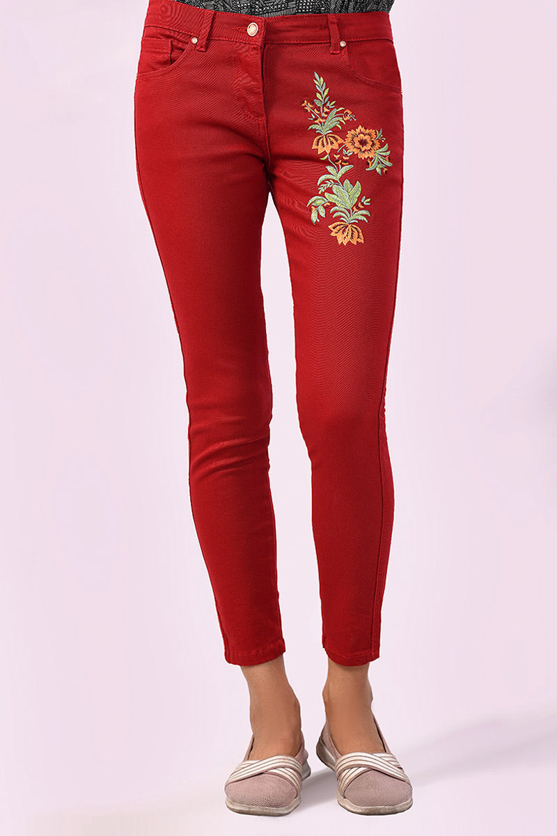 Picture of LT-914 FASHION TROUSER RED - Chenone Official - Online Shopping