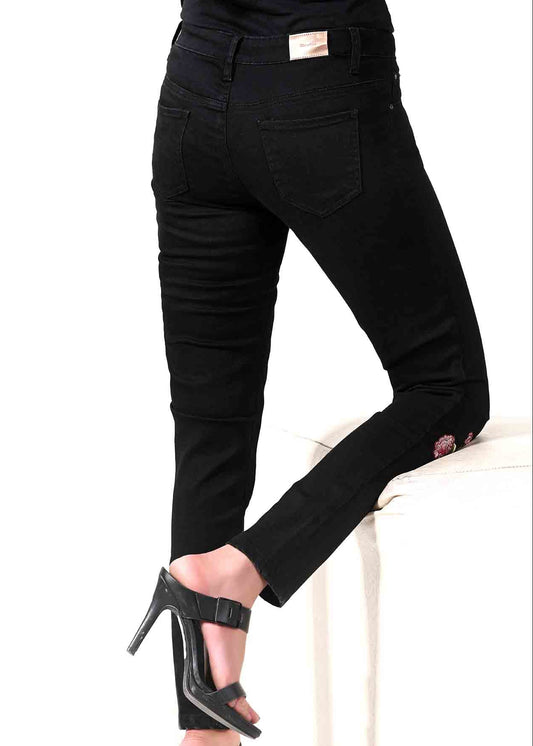 Picture of FITTED TROUSER EMBROIDERED MOTIFS LT-981 - Chenone Official - Online Shopping