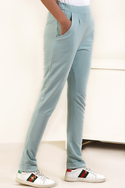 LT-A-839 PULL ON TROUSER TURQUOISE